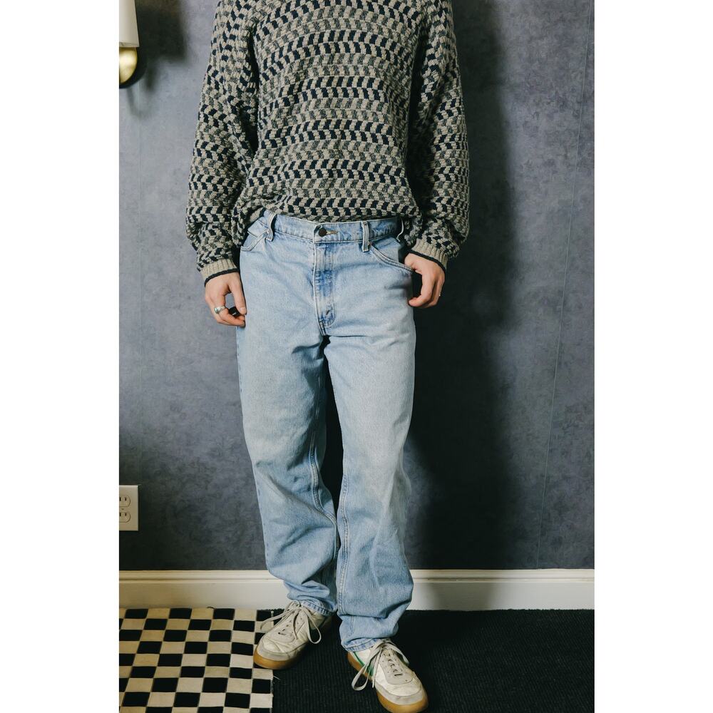 Vintage Light-wash Denim Jeans | Levi's 550